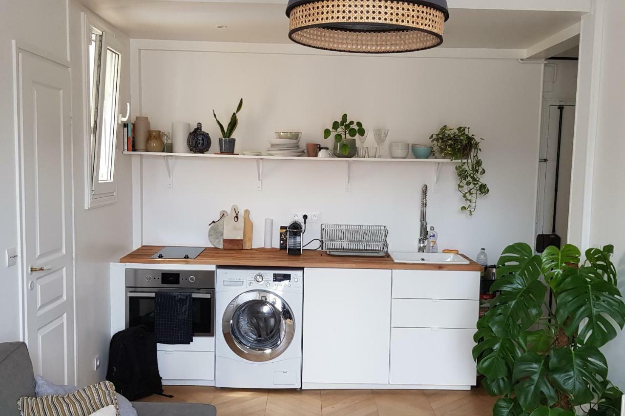 Sunny&quiet apartment Parijs Buitenkant foto